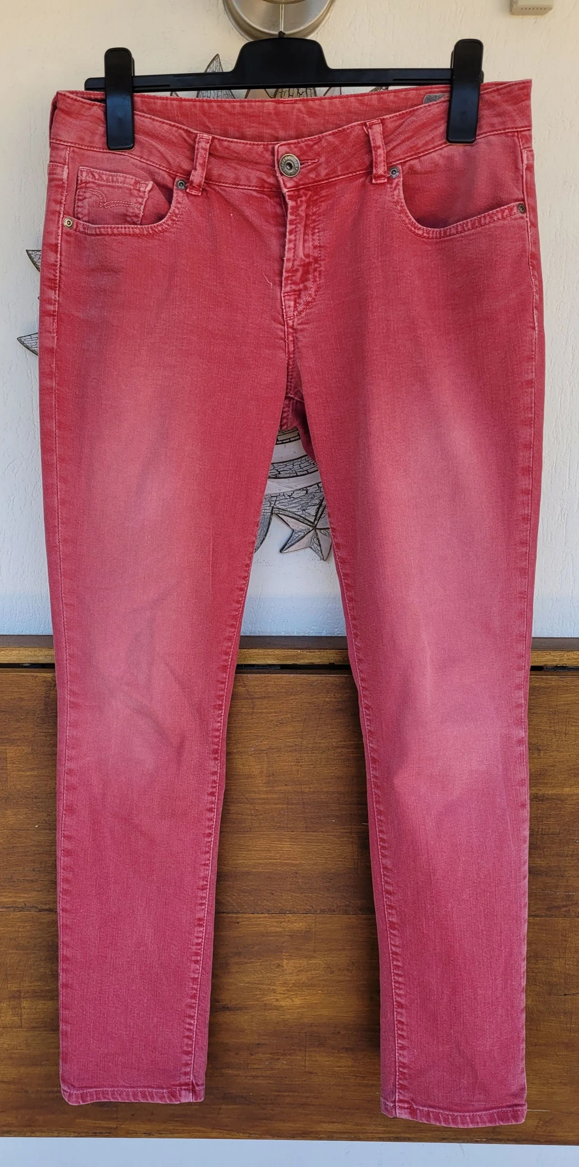 Lee Cooper Jeans TFr40/TL-Rosa-Modelo Bella Capri-Corte Skinny-BE – photo 3